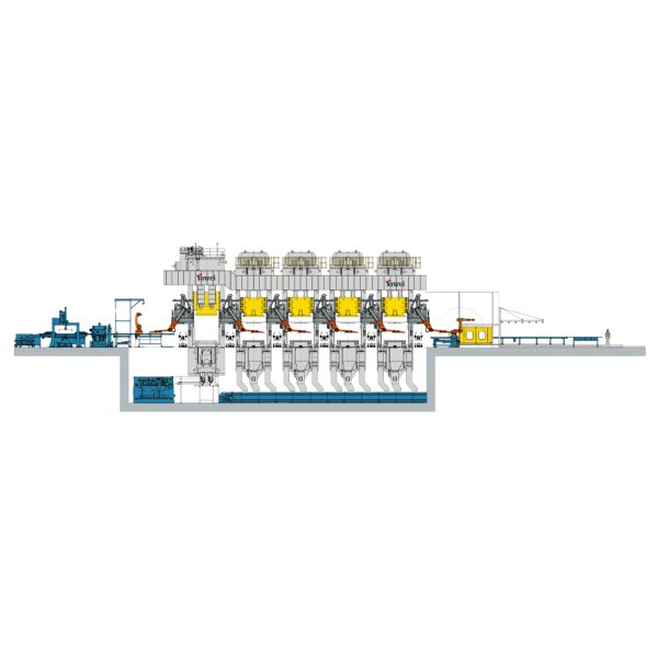单臂快速柔性冲压生产线